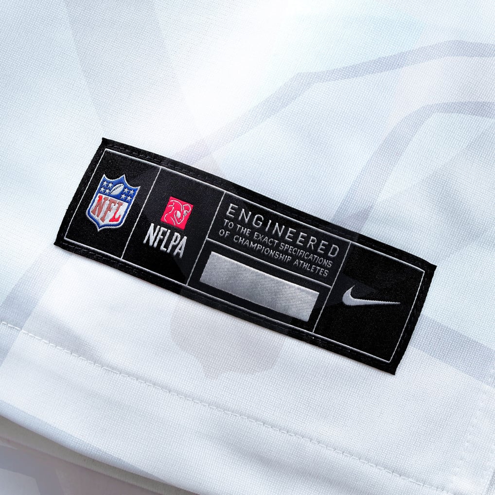 Men's Washington Commanders Nike White Game Super Bowl Era Custom Jersey - Image 7