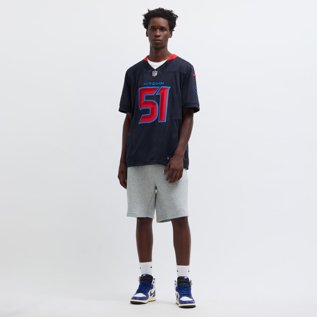 Men's Houston Texans Will Anderson Jr. Nike Navy 2nd Alternate Vapor F.U.S.E. Limited Jersey - Image 7