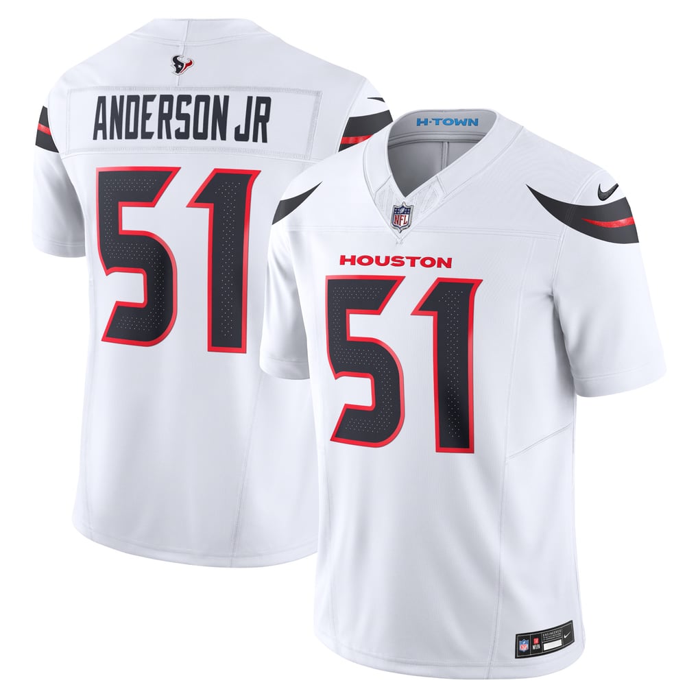 Men's Houston Texans Will Anderson Jr. Nike White Vapor F.U.S.E. Limited Jersey - Image 1