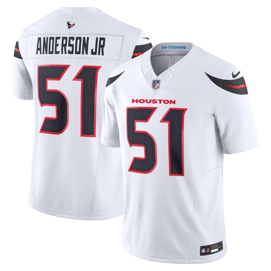 Men's Houston Texans Will Anderson Jr. Nike White Vapor F.U.S.E. Limited Jersey - Image 1