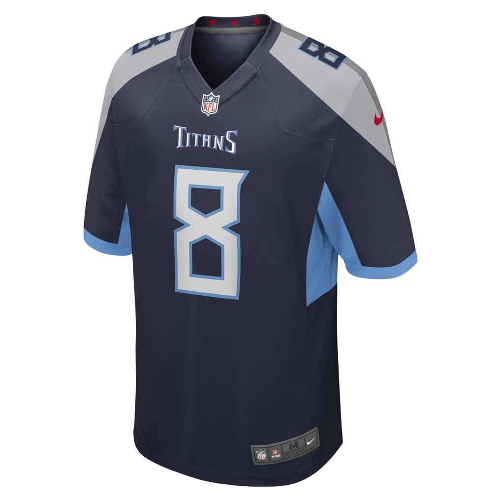 Men's Tennessee Titans Will Levis Nike Navy  Game Jersey - Image 3