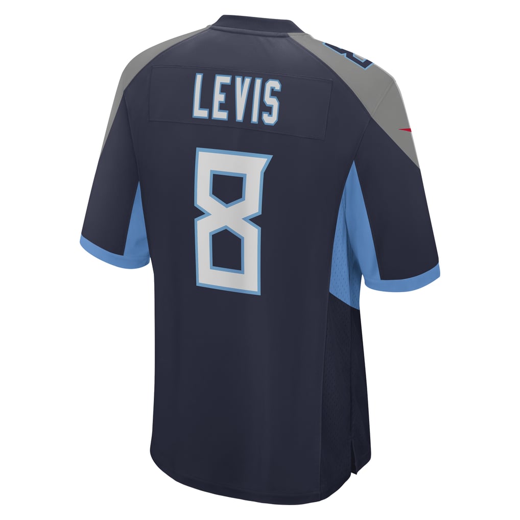 Men's Tennessee Titans Will Levis Nike Navy  Game Jersey - Image 4