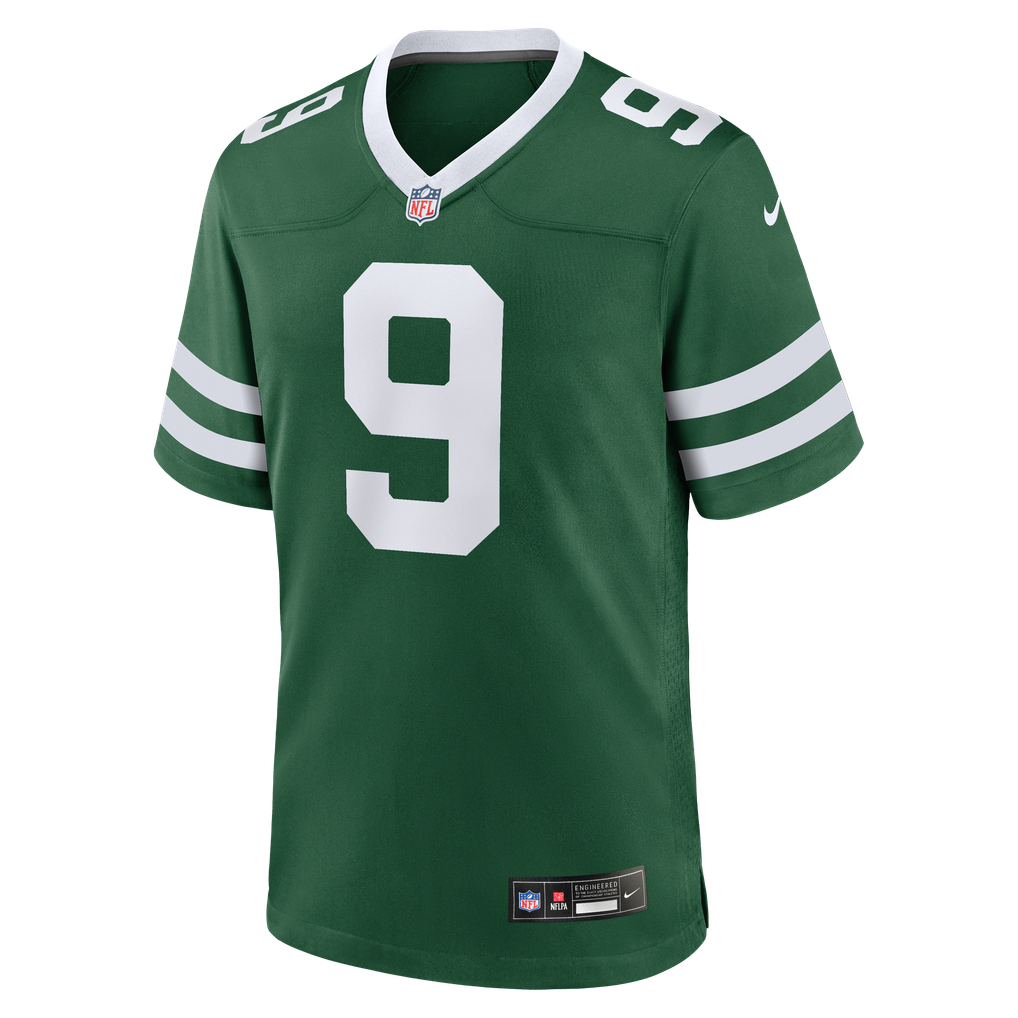 Men's New York Jets Will McDonald IV Nike Legacy Green Team Game Jersey - Image 3