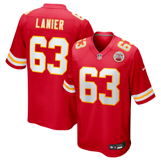 Men's Kansas City Chiefs Willie Lanier Nike Red Retired Player Jersey - Image 1