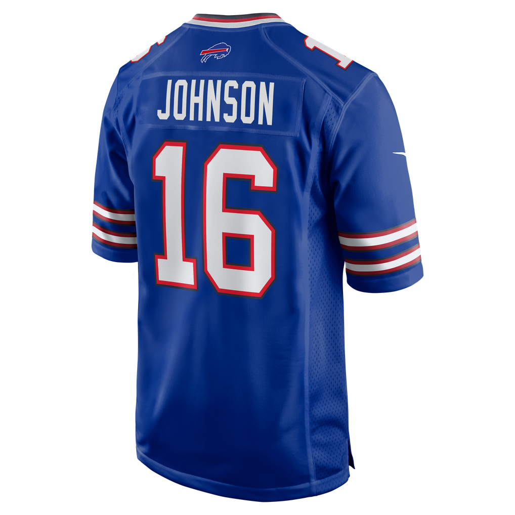 Men's Buffalo Bills Xavier Johnson Nike  Royal Game Jersey - Image 4