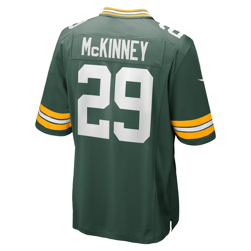 Men's Green Bay Packers Xavier McKinney Nike  Green Team Game Jersey - Image 4