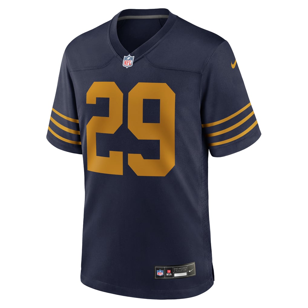 Men's Green Bay Packers Xavier McKinney Nike Navy The 1923 Classic Game Jersey - Image 3