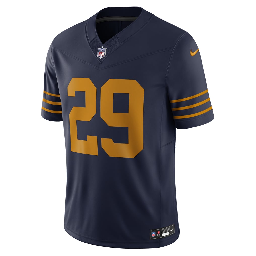 Men's Green Bay Packers Xavier McKinney Nike Navy The 1923 Classic Vapor F.U.S.E. Limited Jersey - Image 3