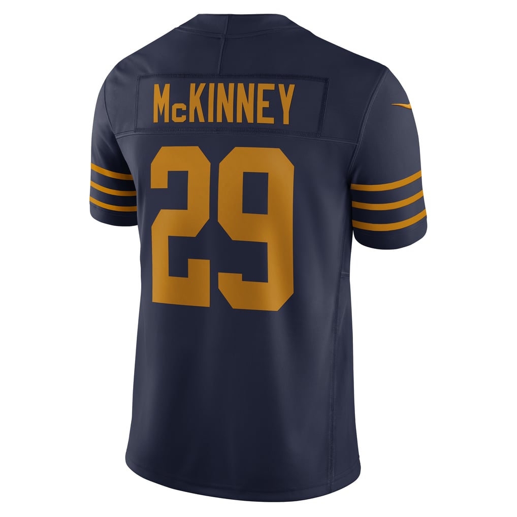 Men's Green Bay Packers Xavier McKinney Nike Navy The 1923 Classic Vapor F.U.S.E. Limited Jersey - Image 4