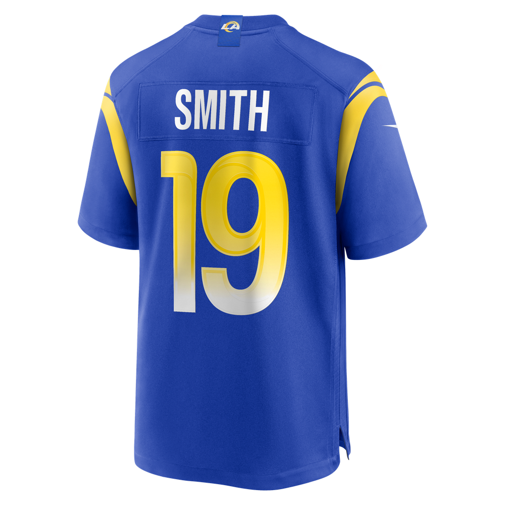 Men's Los Angeles Rams Xavier Smith Nike Royal Home Game Jersey - Image 4