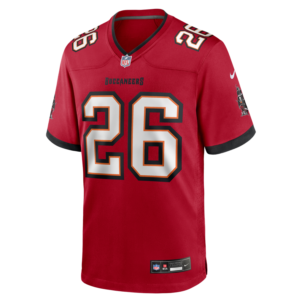 Men's Tampa Bay Buccaneers Xavier Williams Nike Red Team Game Jersey - Image 5