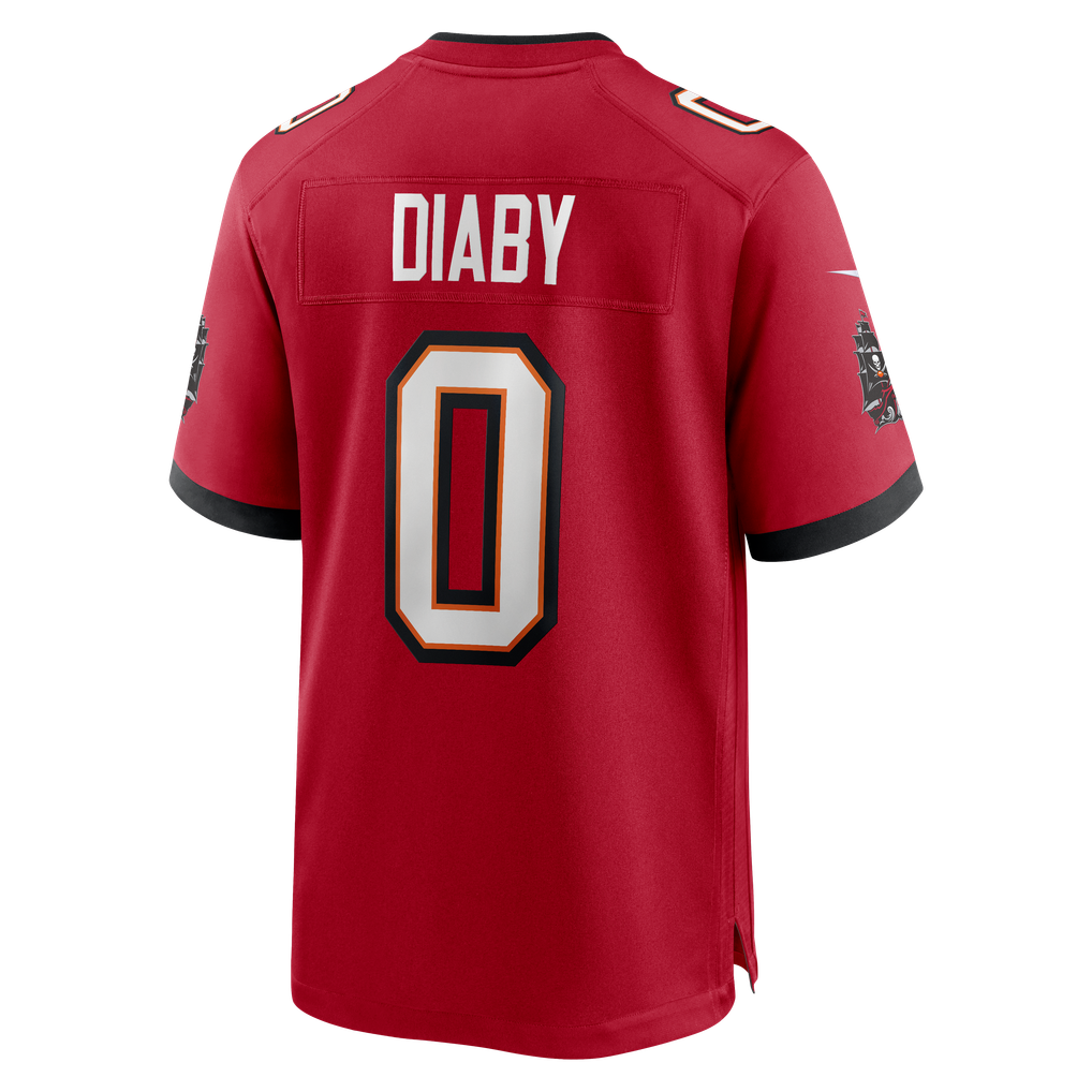 Men's Tampa Bay Buccaneers YaYa Diaby Nike  Red  Game Jersey - Image 4