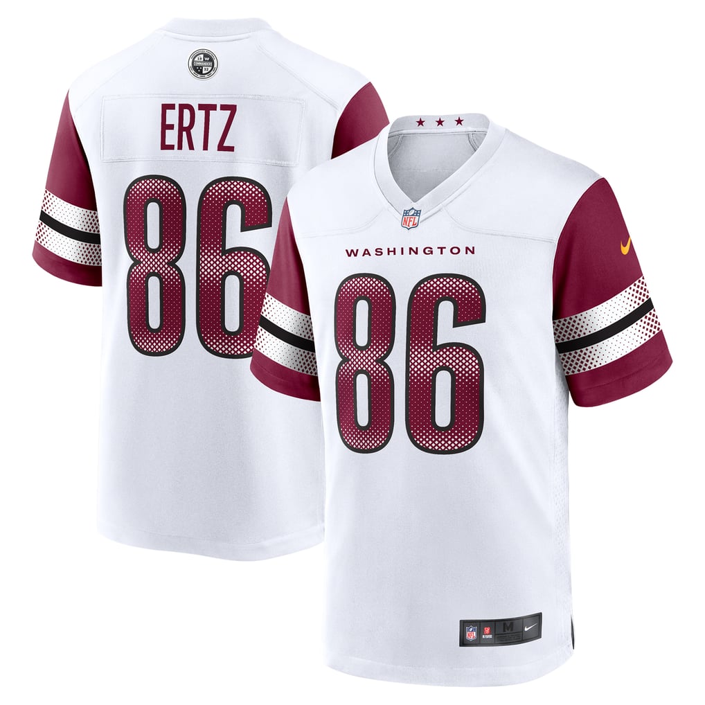 Men's Washington Commanders Zach Ertz Nike  White Game Jersey - Image 1