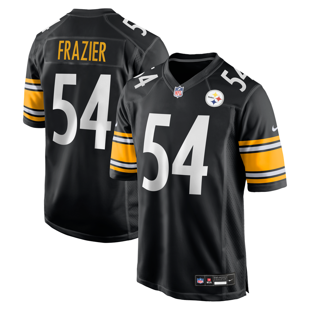 Men's Pittsburgh Steelers Zach Frazier Nike  Black  Game Jersey - Image 1