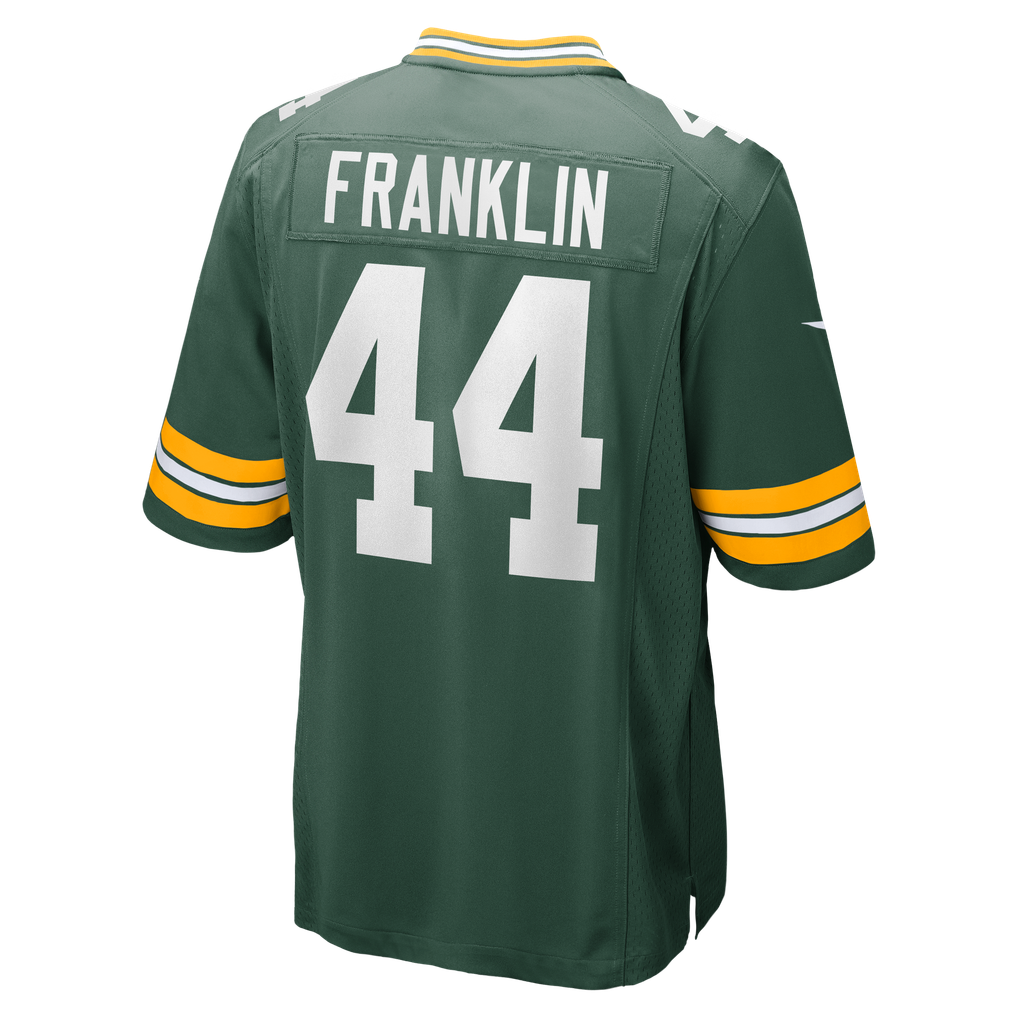Men's Green Bay Packers Zaire Franklin Nike Green Game Jersey - Image 4