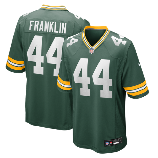 Men's Green Bay Packers Zaire Franklin Nike Green Game Jersey - Image 1