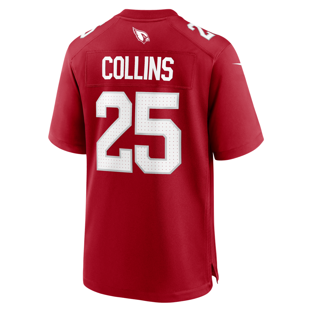 Men's Arizona Cardinals Zaven Collins Nike Cardinal Home Game Jersey - Image 4
