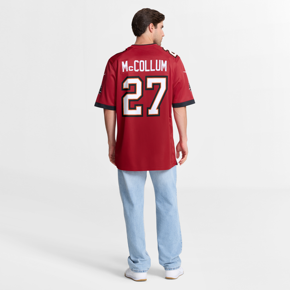 Men's Tampa Bay Buccaneers Zyon McCollum Nike Red Game Player Jersey - Image 9