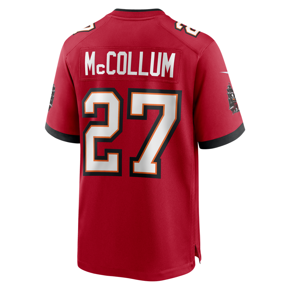 Men's Tampa Bay Buccaneers Zyon McCollum Nike Red Game Player Jersey - Image 4