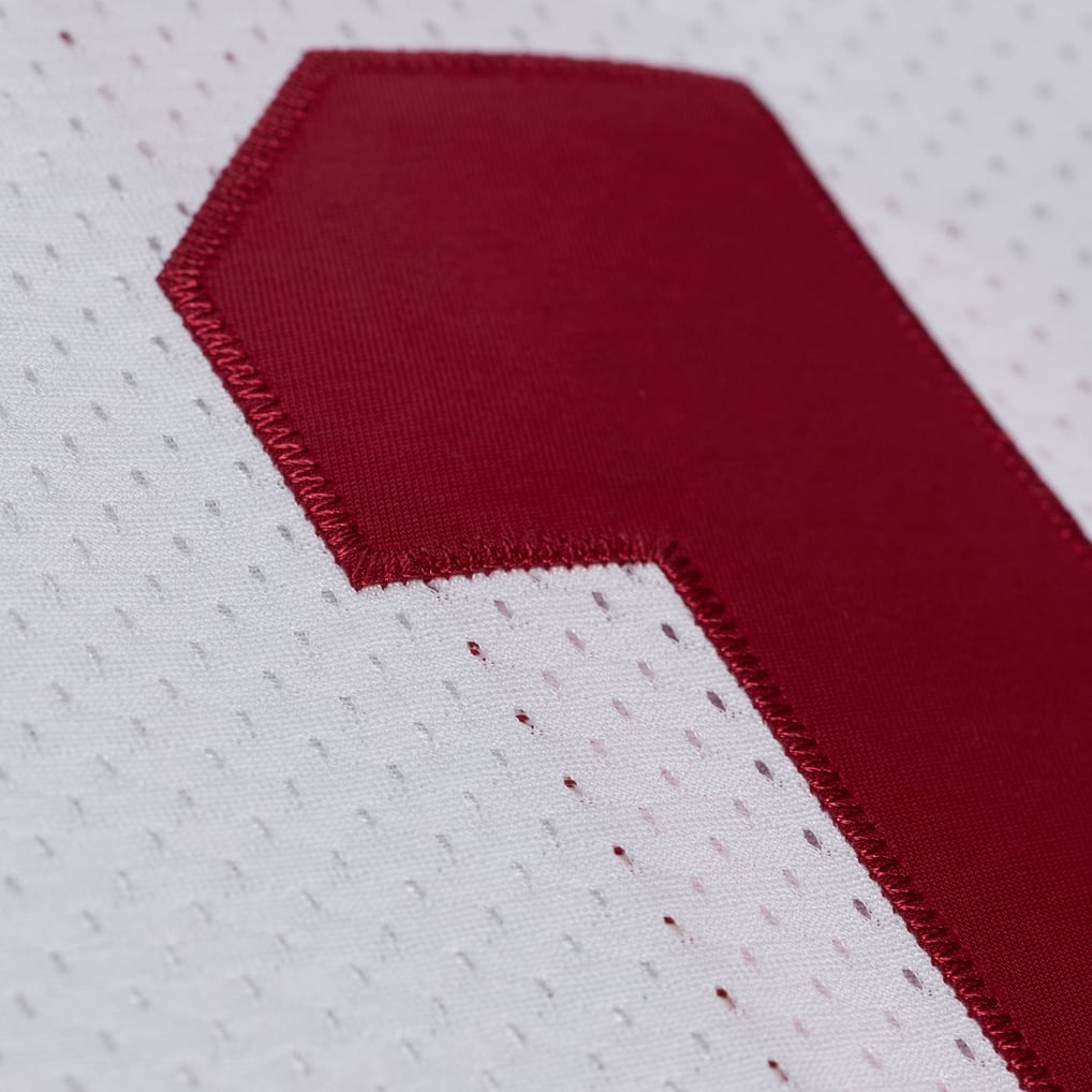 Arizona Cardinals Larry Fitzgerald Mitchell & Ness White Big & Tall 2004 Legacy Retired Player Jersey - Image 8