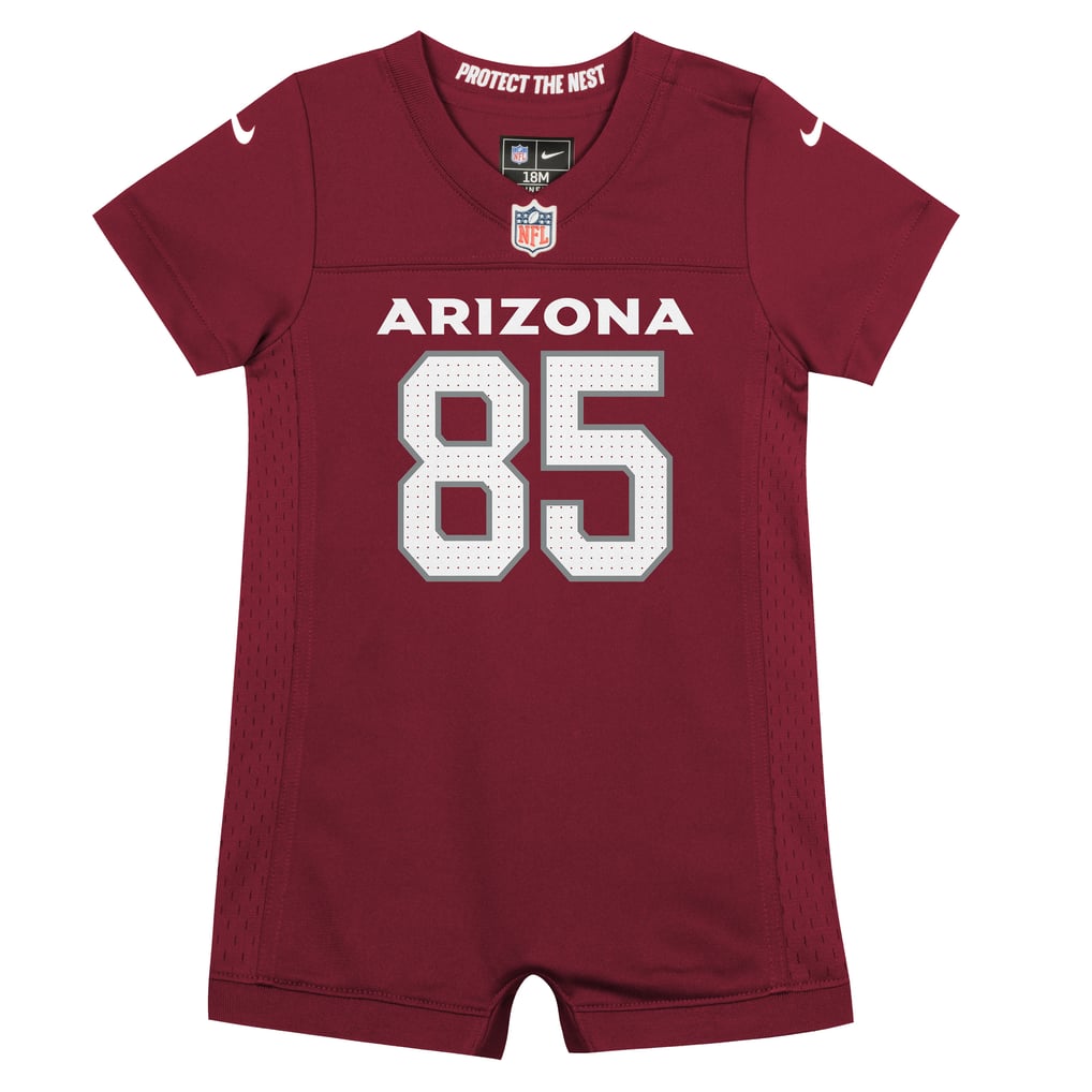 Newborn Arizona Cardinals Trey McBride Nike Cardinal Romper Game Jersey - Image 3