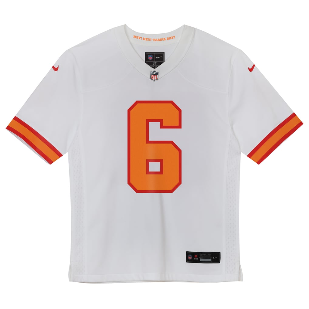 Preschool '76 Tampa Bay Buccaneers Baker Mayfield White  Game Jersey - Image 3