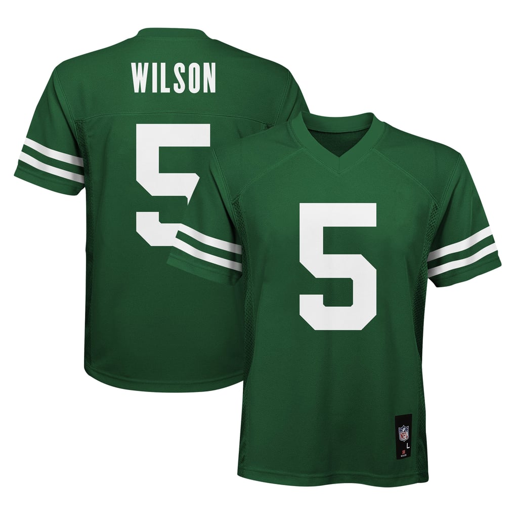 Preschool New York Jets Garrett Wilson Legend Green Replica Player Jersey - Image 1