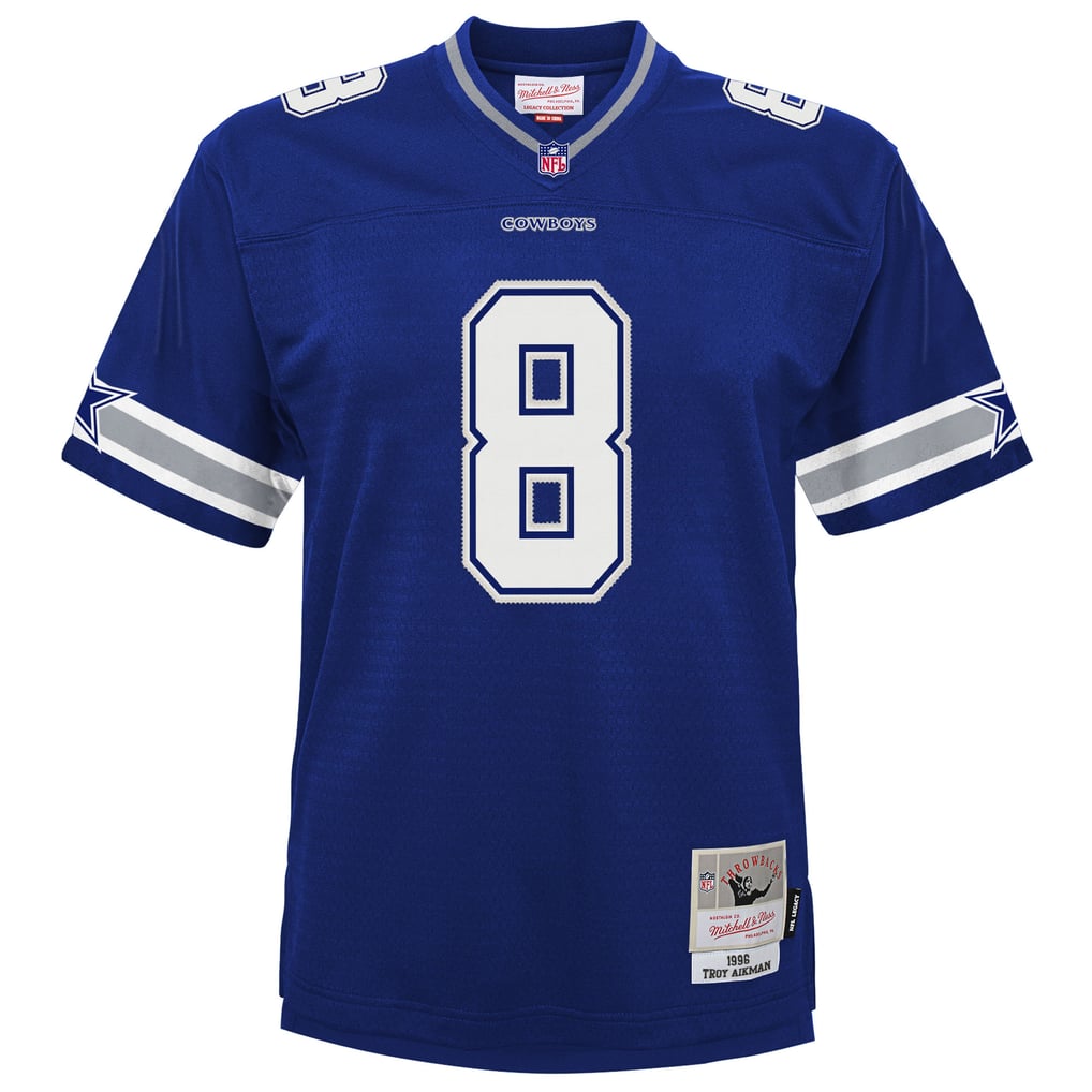Preschool Dallas Cowboys Troy Aikman Mitchell & Ness Navy 1996 Retired Player Legacy Jersey - Image 3
