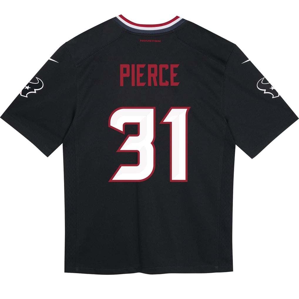Preschool Houston Texans Dameon Pierce Nike Navy Game Jersey - Image 4