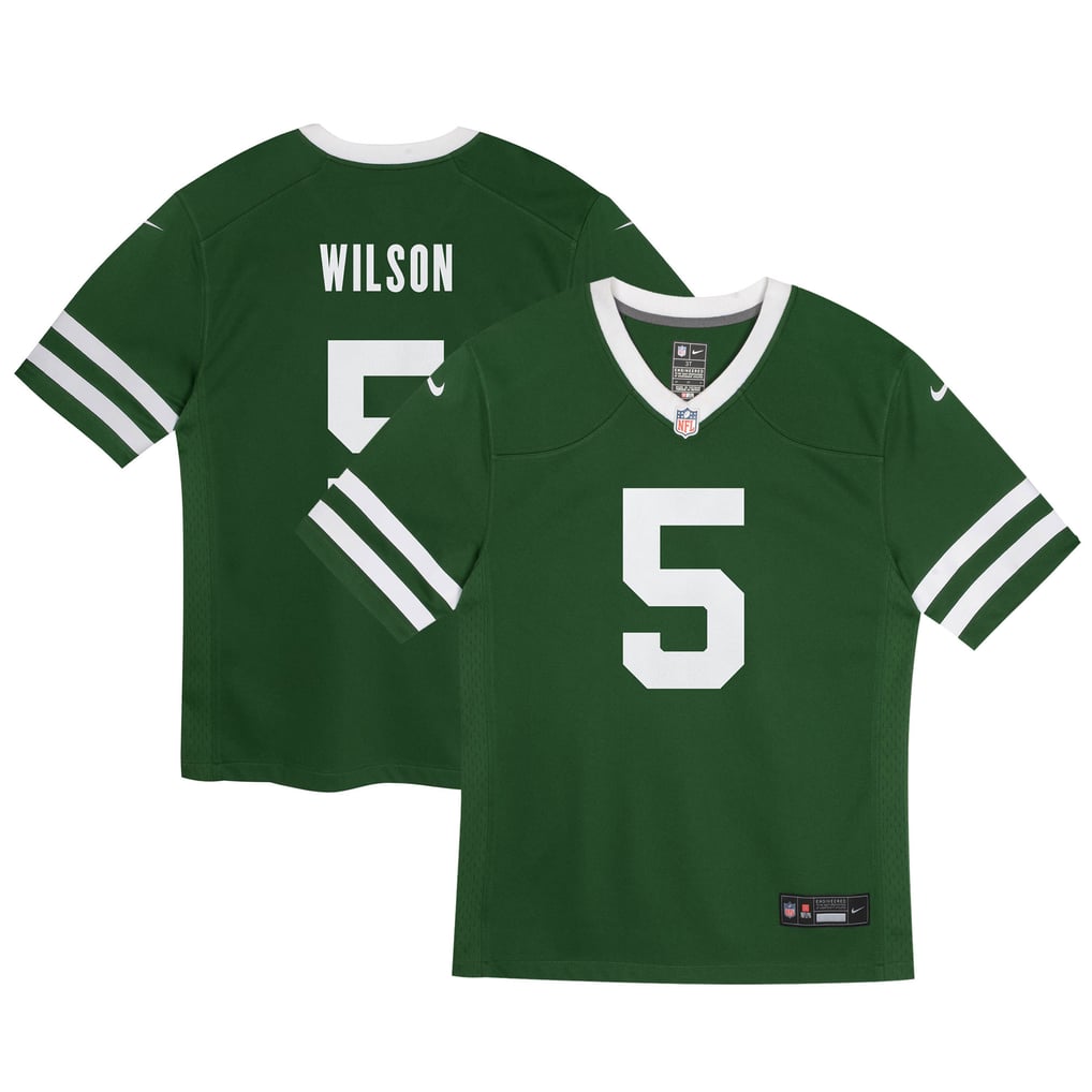 Preschool New York Jets Garrett Wilson Nike Legacy Green Game Jersey - Image 2