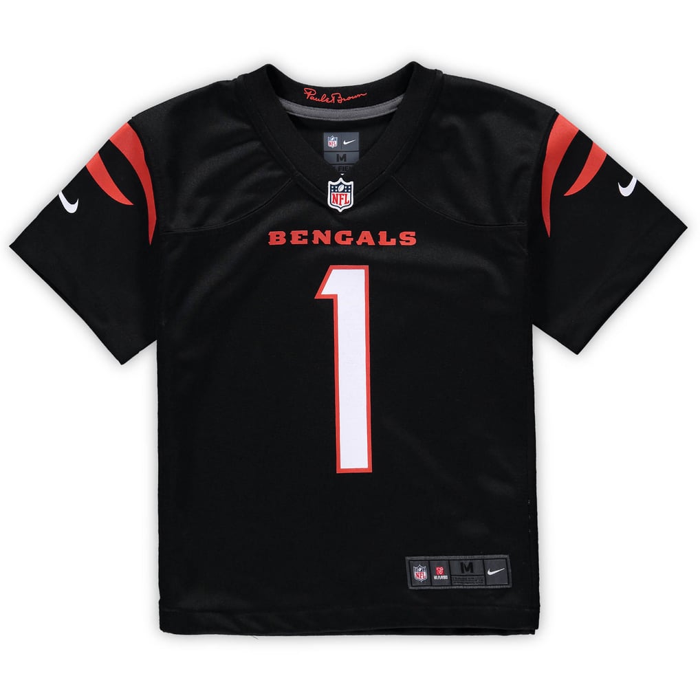 Preschool Cincinnati Bengals Ja'Marr Chase Nike Black Game Jersey - Image 3