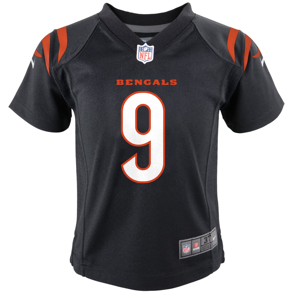Preschool Cincinnati Bengals Joe Burrow Nike Black Game Jersey - Image 3