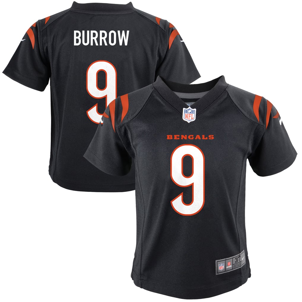 Preschool Cincinnati Bengals Joe Burrow Nike Black Game Jersey - Image 1