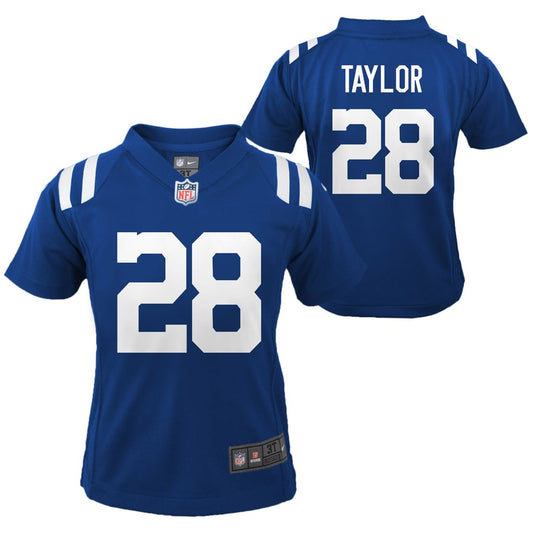 Preschool Indianapolis Colts Jonathan Taylor Nike Royal Game Jersey - Image 1