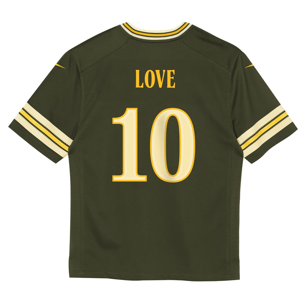 Preschool Green Bay Packers Jordan Love Nike Green 2026 Rivalries Collection Game Jersey - Image 4