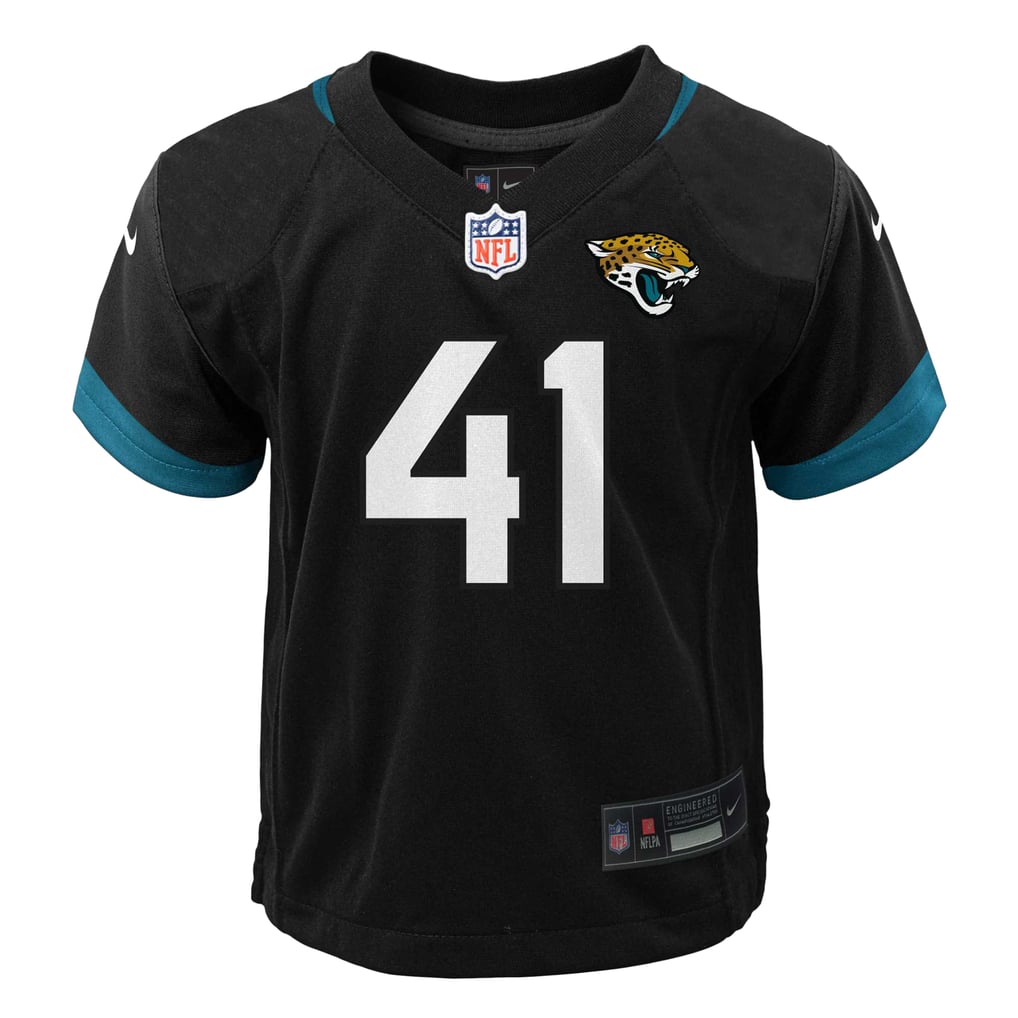 Preschool Jacksonville Jaguars Josh Hines-Allen Nike Black Alternate Player Game Jersey - Image 3