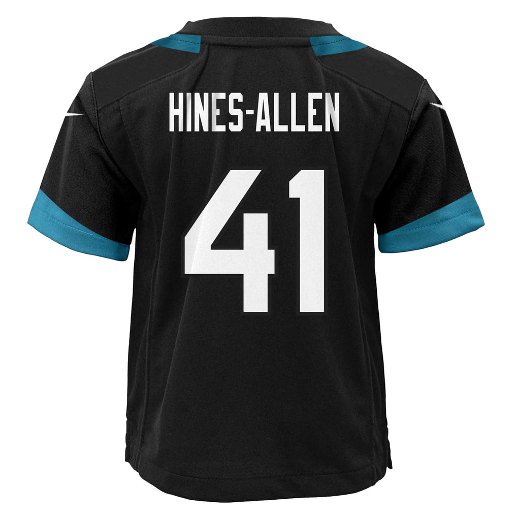 Preschool Jacksonville Jaguars Josh Hines-Allen Nike Black Alternate Player Game Jersey - Image 4