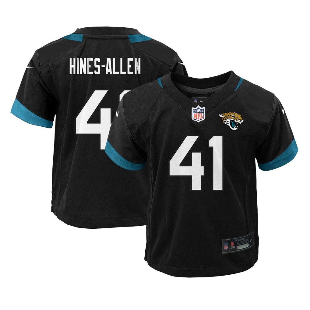 Preschool Jacksonville Jaguars Josh Hines-Allen Nike Black Alternate Player Game Jersey - Image 1