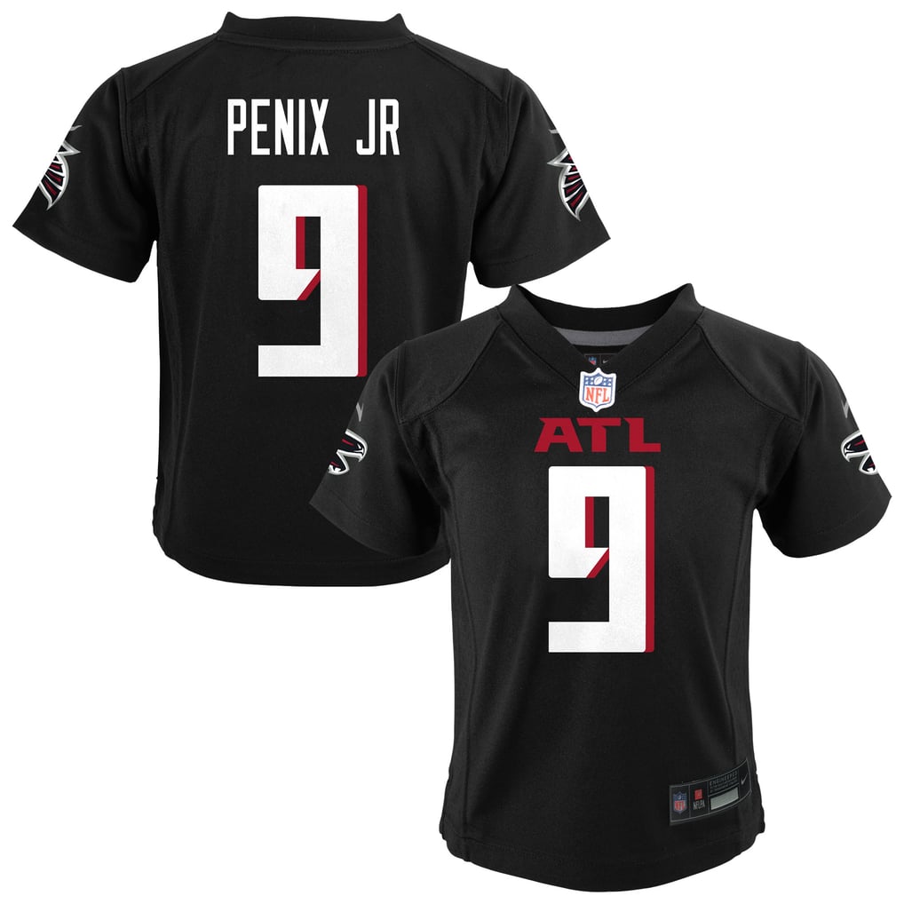 Preschool Atlanta Falcons Michael Penix Jr. Nike Black Team Game Jersey