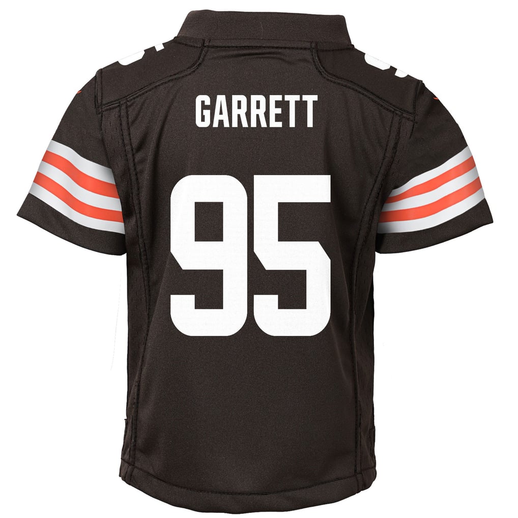 Preschool Cleveland Browns Myles Garrett Nike Brown Player Game Jersey - Image 4