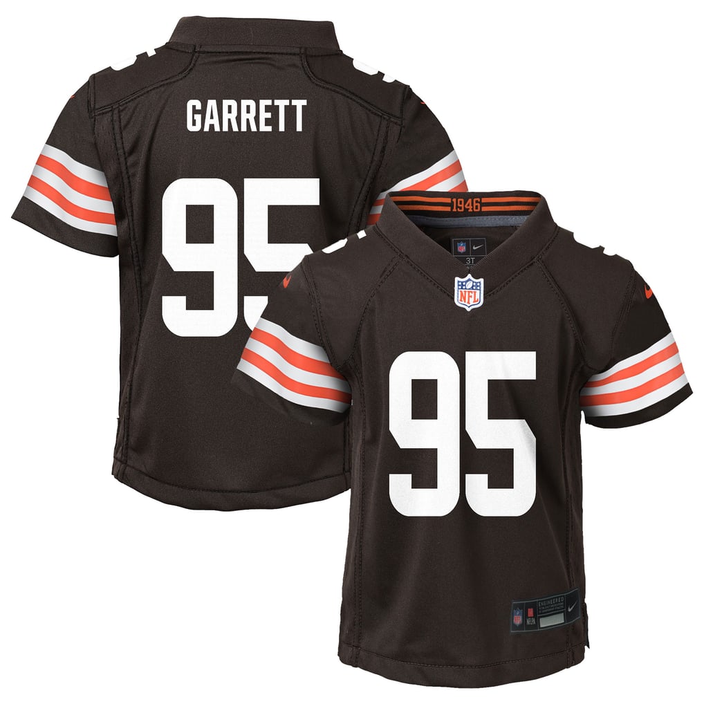 Preschool Cleveland Browns Myles Garrett Nike Brown Player Game Jersey - Image 1