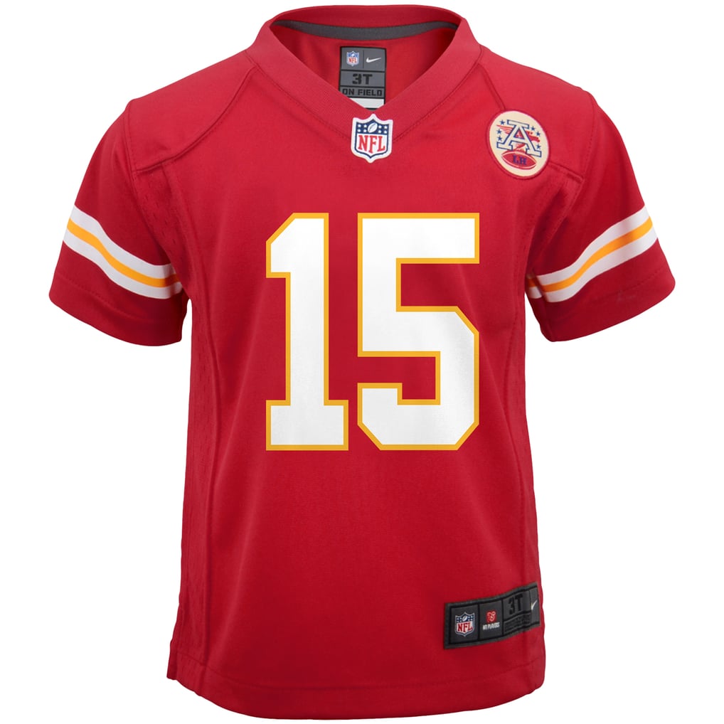 Preschool Kansas City Chiefs Patrick Mahomes Nike Red Game Jersey - Image 3