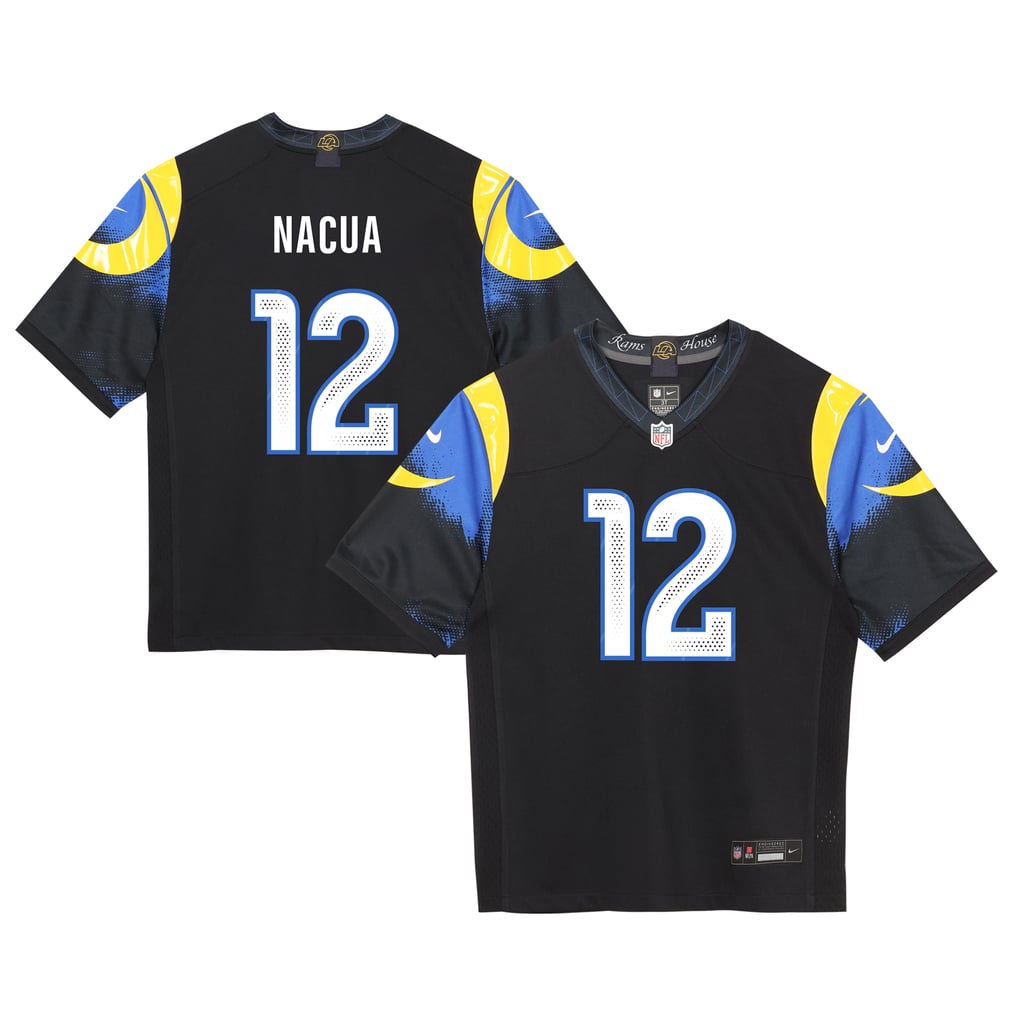 Preschool Los Angeles Rams Puka Nacua Nike Dark Blue Rivalries Collection Game Jersey - Image 1