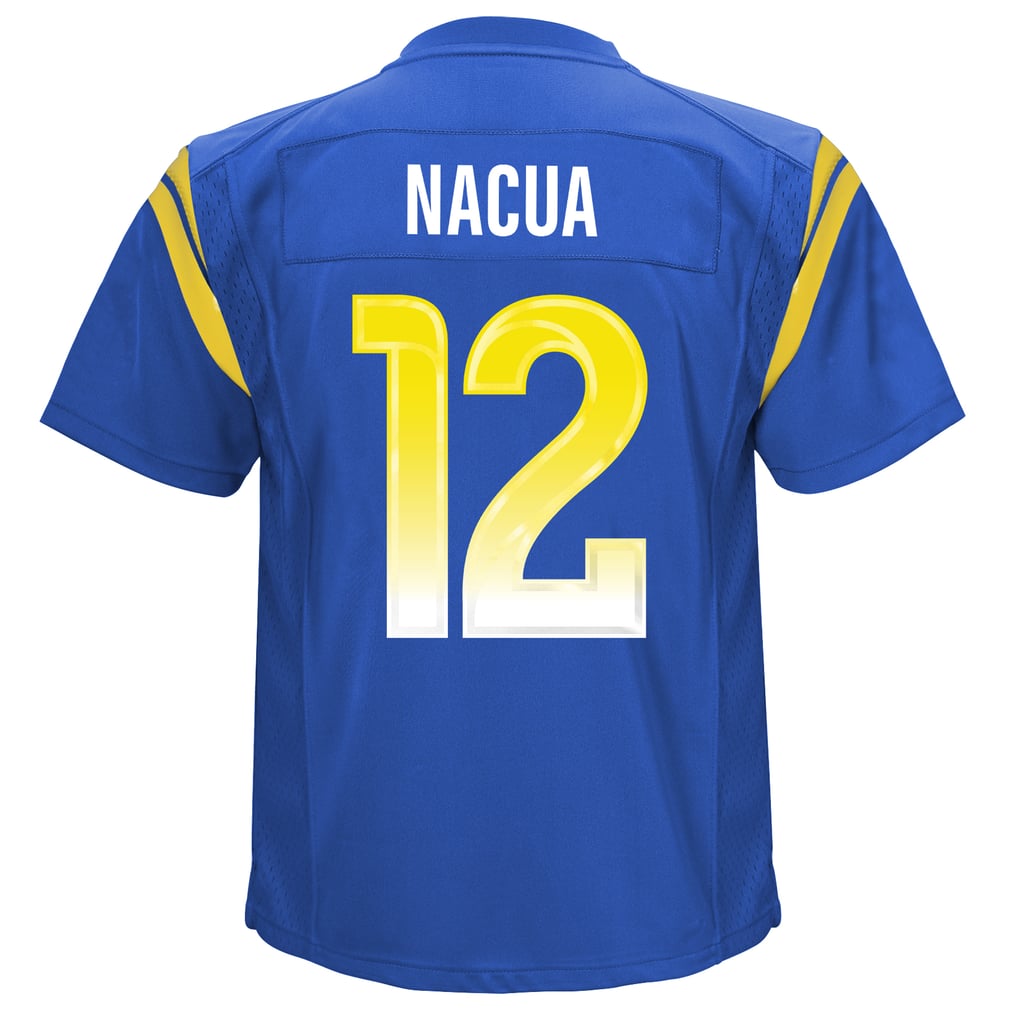 Preschool Los Angeles Rams Puka Nacua Nike Royal Game Jersey - Image 4