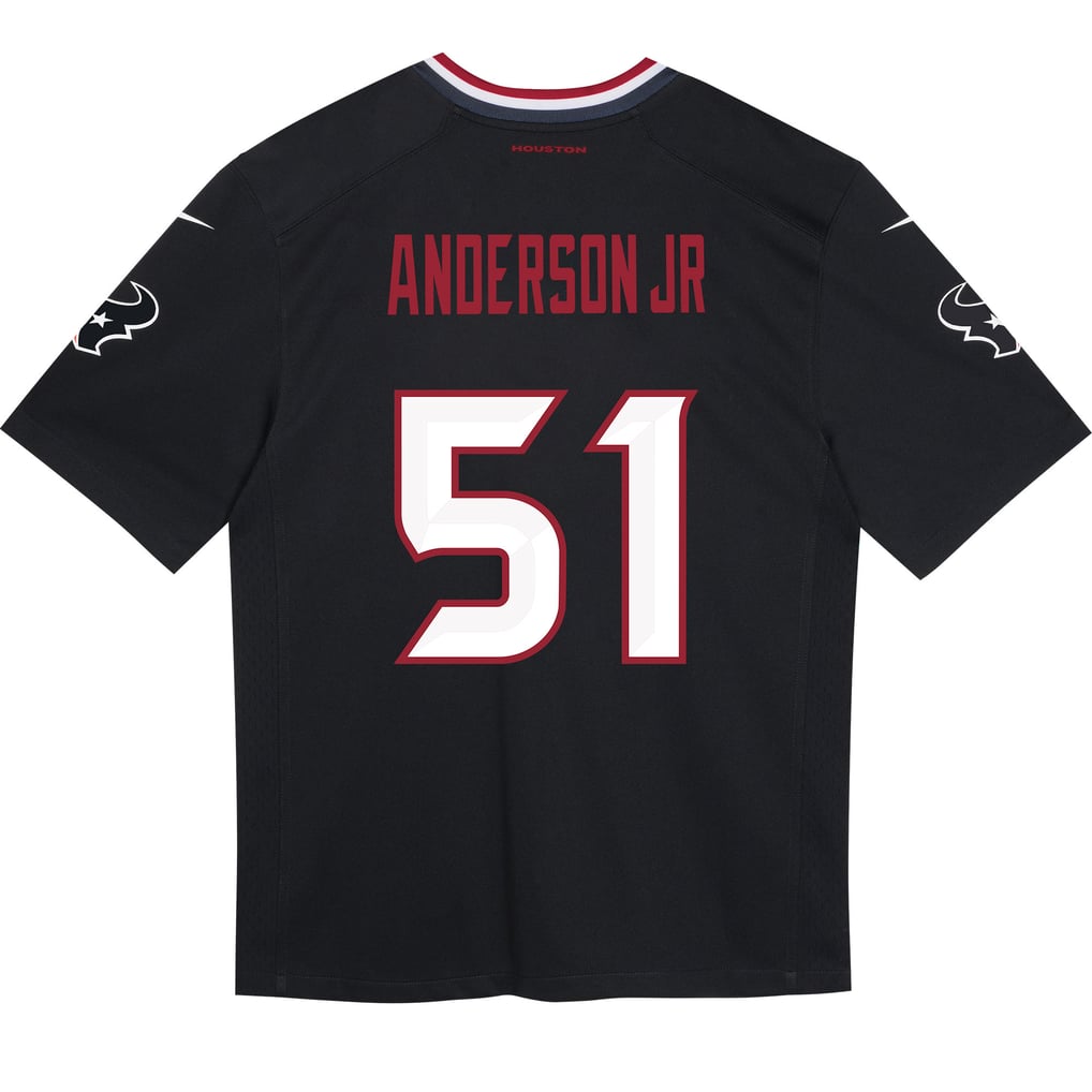 Preschool Houston Texans Will Anderson Jr. Nike Navy Game Jersey - Image 4