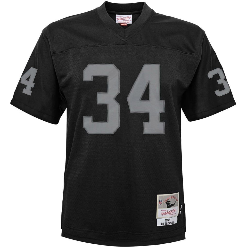 Toddler Las Vegas Raiders Bo Jackson Mitchell & Ness Black 1988 Retired Legacy Jersey - Image 3