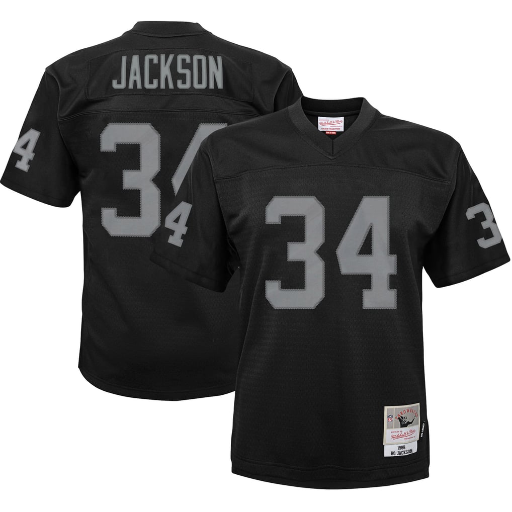 Toddler Las Vegas Raiders Bo Jackson Mitchell & Ness Black 1988 Retired Legacy Jersey - Image 1