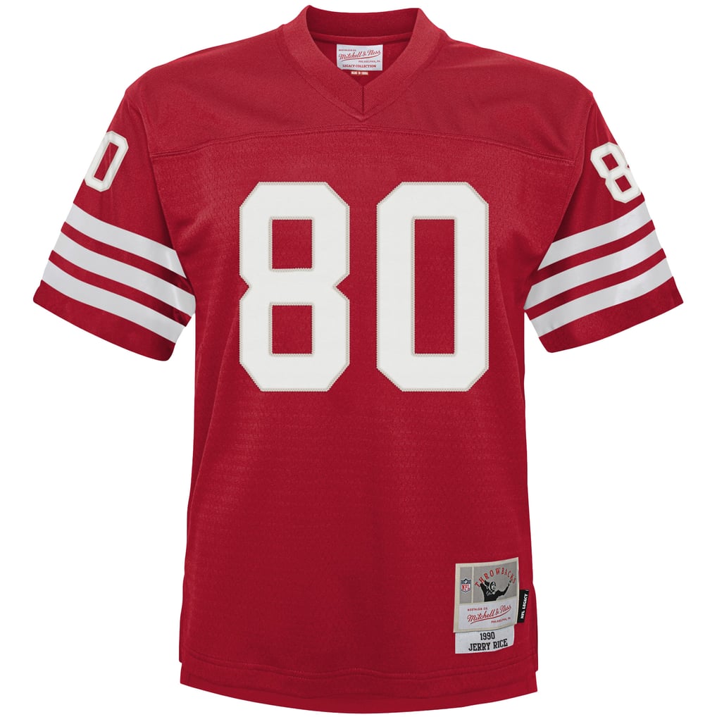 Toddler San Francisco 49ers Jerry Rice Mitchell & Ness Scarlet 1990 Retired Legacy Jersey - Image 3