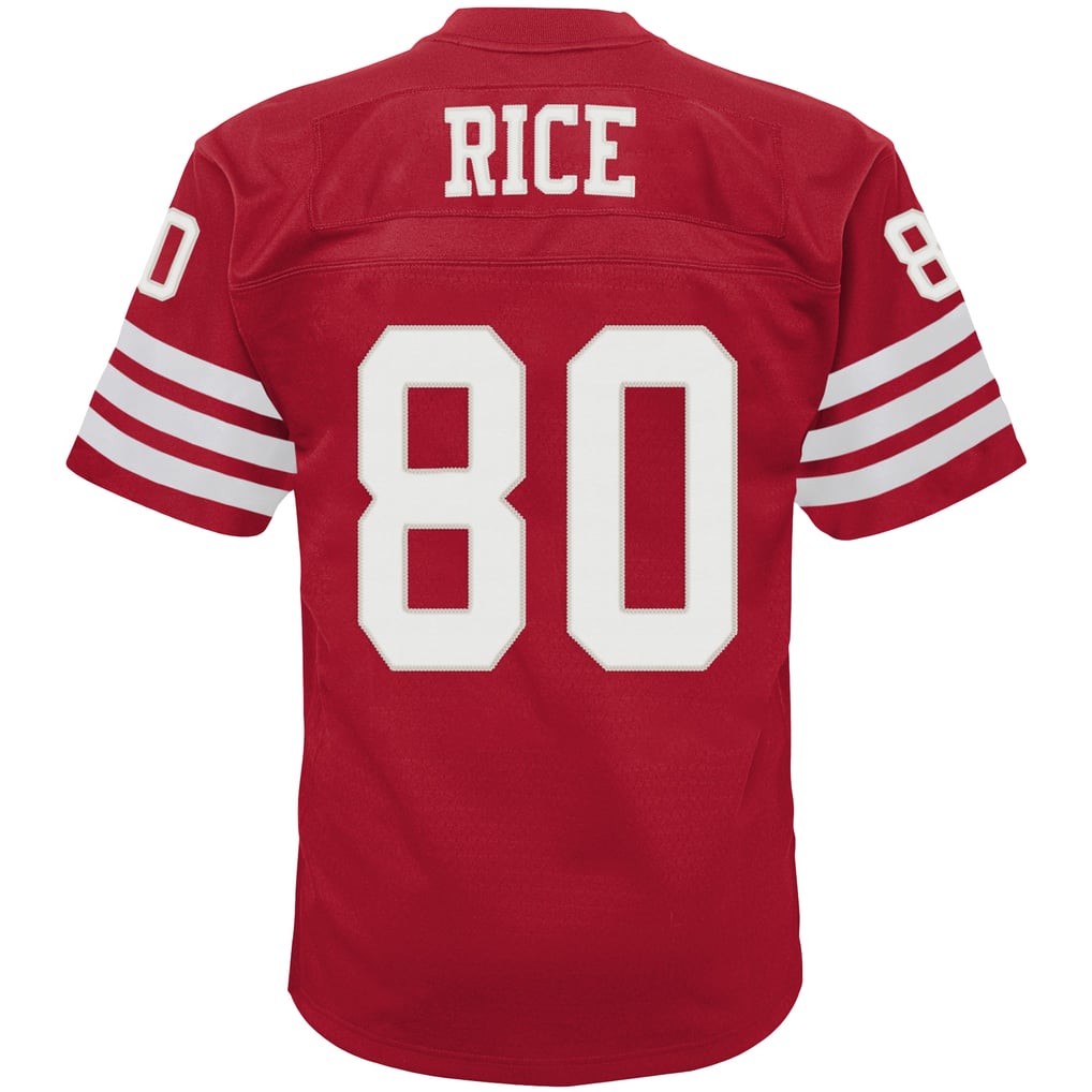 Toddler San Francisco 49ers Jerry Rice Mitchell & Ness Scarlet 1990 Retired Legacy Jersey - Image 4
