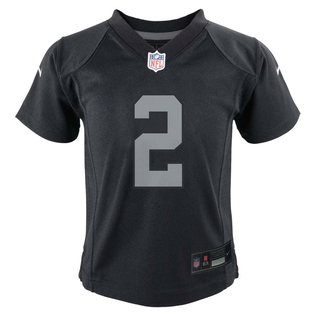 Toddler Las Vegas Raiders Ashton Jeanty Nike Black Team Game Jersey - Image 3